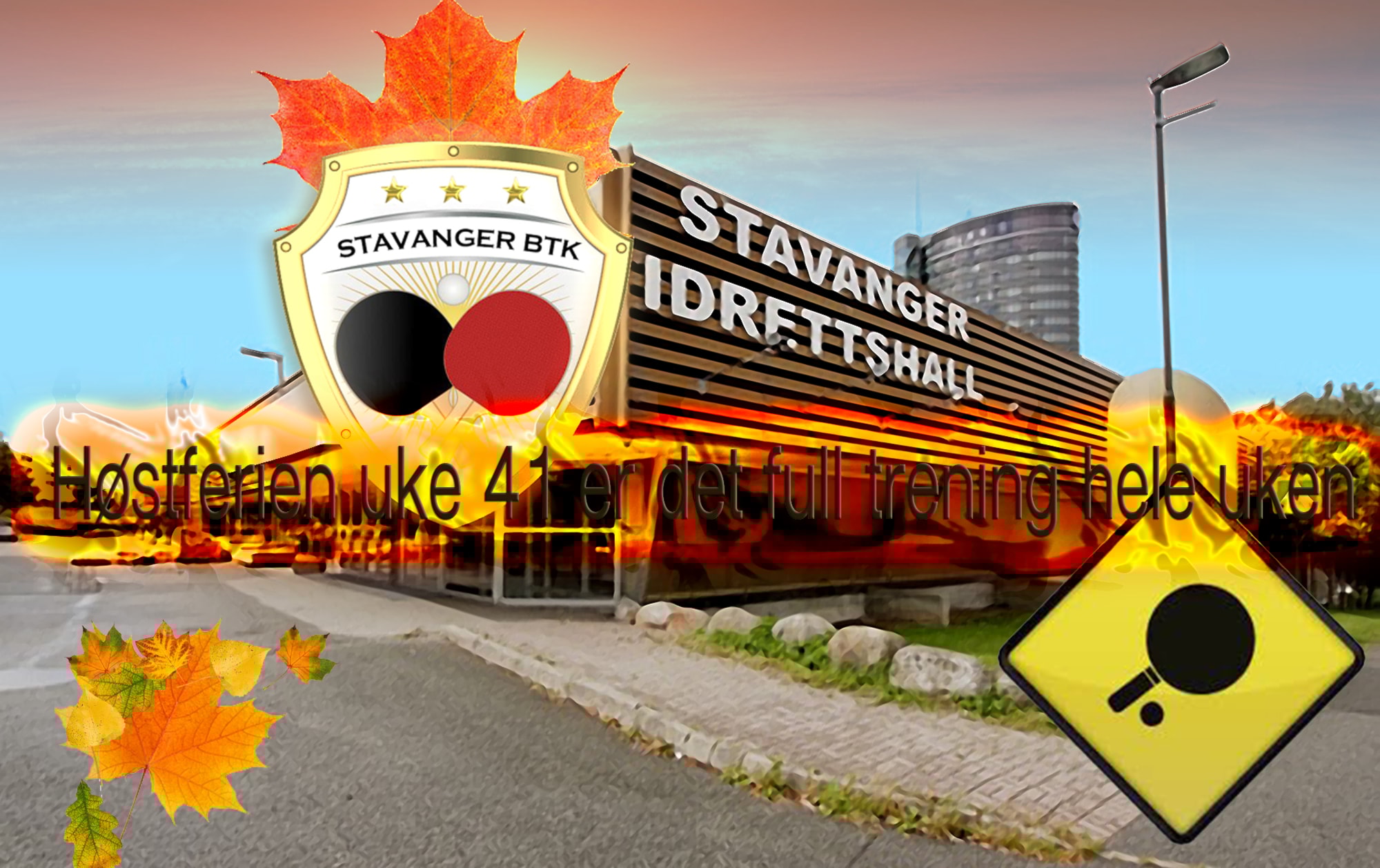 Åpen treningshall i høstferien uke 41